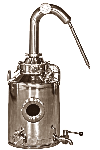 straight distillation apparatus